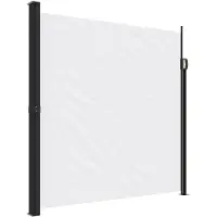 vidaXL Windscherm uittrekbaar 200x500 cm wit