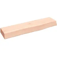 vidaXL Wandschap 40x10x4 cm onbehandeld massief eikenhout