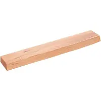 vidaXL Wandschap 60x10x4 cm behandeld massief eikenhout lichtbruin