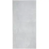 vidaXL Vloerkleed HUARTE laagpolig zacht wasbaar 100x200 cm grijs