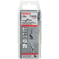 Bosch T 101 B 100 Mm Decoupeerzaagbladset 25 Eenheden