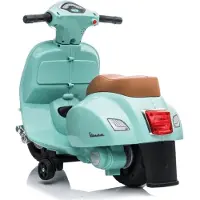 Vrooomy Mini elektrische kinderscooter blauw