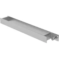 ML-Design Handdoekhouder Landa | staal zilverkleurig 42x6x3 cm handdoekenhouders | NADUVI