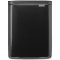 Brabantia Bo Afvalemmer 12 L - Matt Black
