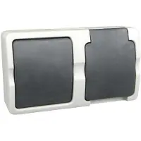 Besli Nova Wisselsch+Wcd Ra Ip44 Hor Opb