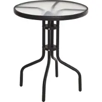 Molecule Ronde Tafel Met Glazen - 60 x 70 cm