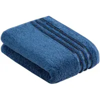 Vossen Handdoek Cult de Luxe 4690 Donker Blauw 60x110