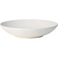 Villeroy & Boch - Rock Glacier - Bord Diep Coupe - Schaal - Kom - 23.5 cm - Porselein - Mat Wit - Set van 12