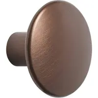 Muuto The Dots kledinghaak metaal 3,9 cm Umber