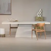 Giga Meubel Eettafel Avia Rechthoek Beige 300cm