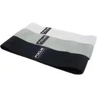 Focus fitness Weerstandsbanden - Focus Fitness - 3 delige set - Grijs - Resistance B