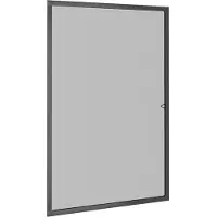 vidaXL Insectenwerend scherm voor ramen, antraciet, 80x120 cm