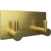 EAVY - Zelfklevende handdoekhaakjes RVS - handdoekhouder - wandhaak - plakhaak - Goud