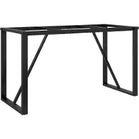 vidaXL Eettafelpoten O-frame 120x60x73 cm staal