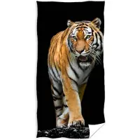 Animal Pictures Strandlaken, Tijger - 70 x 140 cm - Katoen