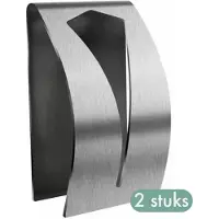EAVY RVS Handdoekhouder 2 stuks - Zelfklevend - Handdoek Klem - Handdoek haak