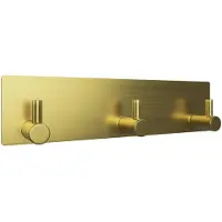 EAVY - Zelfklevende handdoekhaakjes RVS - handdoekhouder - wandhaak - plakhaak - Goud