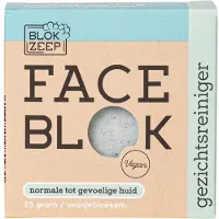 Blokzeep Gezichtsreiniger bar normale/gevoelige huid 55 gram