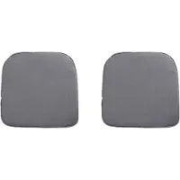 Madison Wicker - Universeel - Outdoor - Oxford Grey - 46x48 - Grijs - 2 Stuks