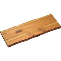 Kesper Snij- & serveerplank, acaciahouten snijplank, keukenplank, serveerplank