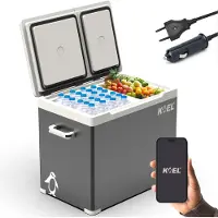 Koel Crate Dual 38 Compressor Koelbox Elektrisch 12V en 230 Volt -