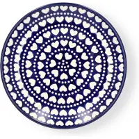 Bunzlau Castle Bord Blue Valentine (23,5 cm)