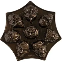 Nordic Ware Bakvorm "Monster mask cakelette pan" - | Fall Harvest Bronze