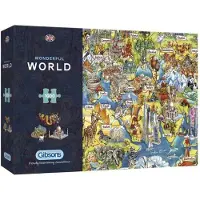 Gibsons Wonderful World Puzzel (1000 stukjes)