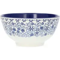 Bunzlau Castle Schaal Melamine Indigo Lace (Ø15 cm)