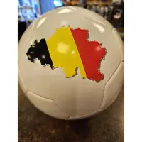 Erima Euro 2024 Belgium Trainingsbal - Zwart / Geel / Rood | Maat: 5