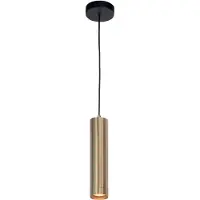 Highlight Design Hanglamp Perugia Zwart Met Messing