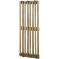 Lt-luce Kapstok Tweak Mango Hout Zandkleur 2 x 3 Haken B 37 x H 100 cm