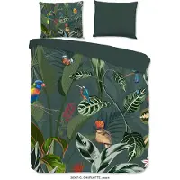 Good Morning dekbedovertrek Botanical birds - katoen - 200x220 + 2 st. 60x70 cm