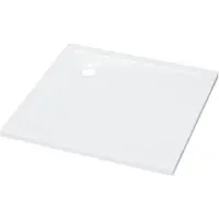 ZEZA Selva Douchebak - 90x90x4cm - vierkant - acryl - glans wit P19A