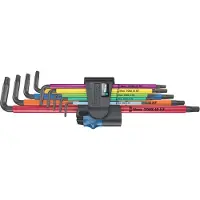 Wera Haakse torxset T10-T40 met vasthoudfunctie