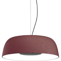 Marset Djembé Pendant Lamp Ø 63 cm x H 23 cm | Red | Triac
