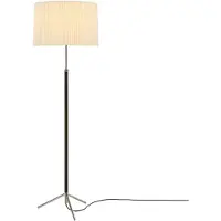 Santa & Cole Pie de Salón Vloelamp G2 | Natural Ribbon | Chrome-Plated