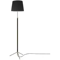Santa & Cole Pie de Salón Vloelamp G3 | Black Ribbon | Chrome-Plated