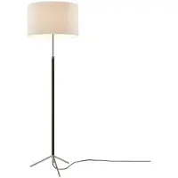 Santa & Cole Pie de Salón Vloelamp G2 | White Linen | Chrome-Plated