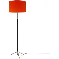 Santa & Cole Pie de Salón Vloelamp G2 | Red-Amber Ribbon | Chrome-Plated