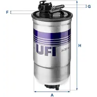 Ufi Brandstoffilter 24.391.00