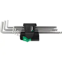 Wera 950/7 Inbus Haakse schroevendraaierset 1.5 mm, 2 mm, 2.5 mm, 3 mm, 4 mm, 5 mm, 6 mm 3 mm, 5 mm, 6 mm, 2 mm, 2.5 mm, 1.5 mm, 4 mm 7-delig