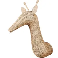 Beliani BANANEC - Wanddecoratie-Natuurlijk-Rotan