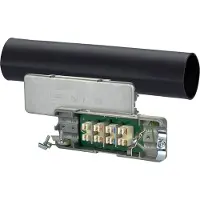 METZ CONNECT 130863-01-E Sonstige Installationstechnik Verdeeldoos Flexibel: - Massief: 0.128-0.325 mm² Aantal polen: 8 1 stuk(s) Zilver