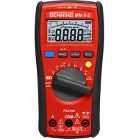 Benning BENNI Digitale Multimeter MM6-2 TRMS 1000VAC/DC CAT IV 044087