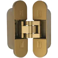 Dx Onzichtbaar scharnier 3D verstelbaar 111x29 mm – brons