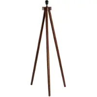Light & Living Vloerlamp driepoot 52x52x122 cm ILIAS hout roodbruin