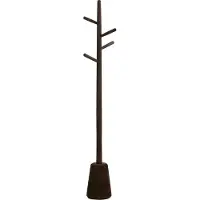 Light & Living Kapstok Ø20x152 cm YENICE hout chocolade bruin (Bruin, 20x20x152cm)