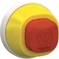 Schneider Electric ZB5AS84W2M Noodstopknop Voor noodstop 230 V IP66, IP67, IP69, IP69K 1 stuk(s)