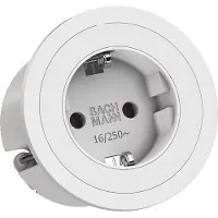 Bachmann PIX 1xCEE7/3 0,2m GST18 RAL9010